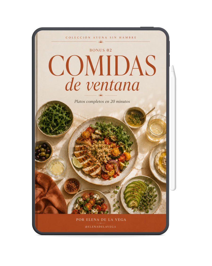 Comidas de Ventana: Platos Completos en 20 Minutos